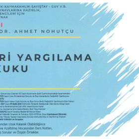 İdari Yargılama Hukuku 2022 Hocasından Ders Notları - Savaş Yayınevi