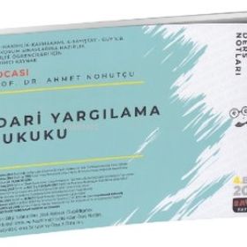 İdari Yargılama Hukuku 2022 Hocasından Ders Notları - Savaş Yayınevi