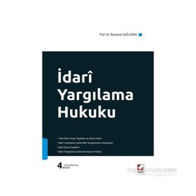İDARI YARGILAMA HUKUKU - RAMAZAN ÇAĞLAYAN