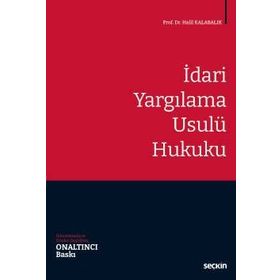 İDARI YARGILAMA USULÜ KANUNU - ÇIĞDEM YAZICI