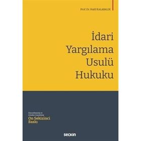 İDARI YARGILAMA USULÜ KANUNU - ÇIĞDEM YAZICI