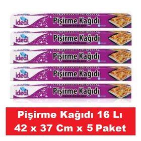İdeal 16'lı Hazır Kesim Pişirme Kağıdı (2 adet)