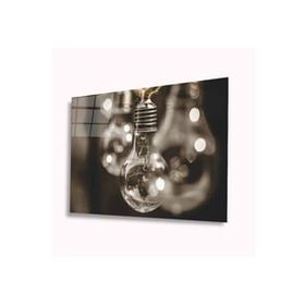 İdeal Glass Art Ampül 4 mm Dayanıklı Temperli Cam Tablo