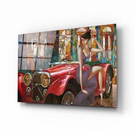 İdeal Glass Art Araba Cam Tablo