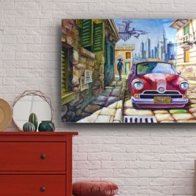 İdeal Glass Art Araba Cam Tablo