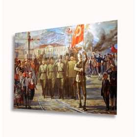 İdeal Glass Art Atatürk 4 mm Dayanıklı Temperli Cam Tablo