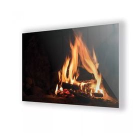İdeal Glass Art Ateş Cam Tablo