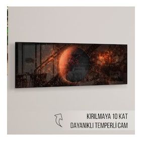 İdeal Glass Art Ay Cam Tablo
