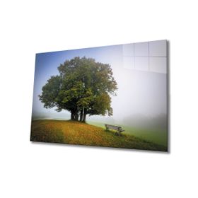 İdeal Glass Art Çınar Cam Tablo