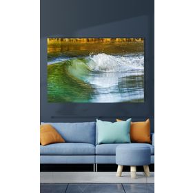 İdeal Glass Art Dalga Cam Tablo