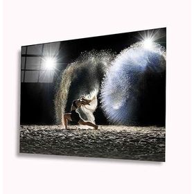 İdeal Glass Art Dansçı Kadın 4 mm Dayanıklı Temperli Cam Tablo