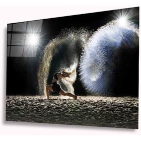 İdeal Glass Art Dansçı Kadın 4 mm Dayanıklı Temperli Cam Tablo