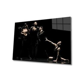 İdeal Glass Art Dansçılar Cam Tablo