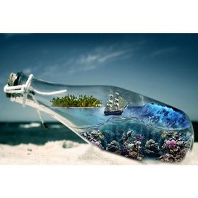 İdeal Glass Art Deniz Cam Tablo