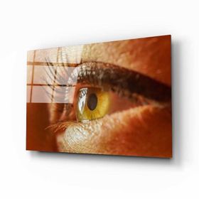 İdeal Glass Art Göz Cam Tablo