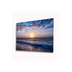 İdeal Glass Art Günbatımı 4 mm Dayanıklı Temperli Cam Tablo