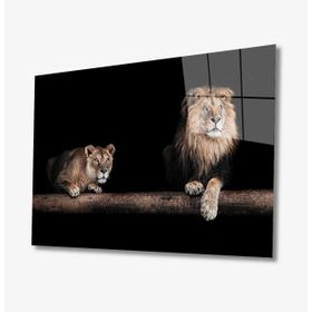 İdeal Glass Art İdealizbiz Aslan 4 mm Dayanıklı Temperli Cam Tablo