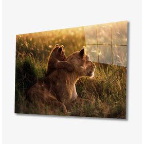 İdeal Glass Art İdealizbiz Aslan 4 mm Dayanıklı Temperli Cam Tablo
