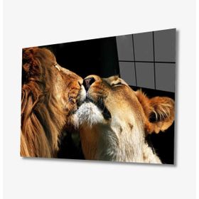 İdeal Glass Art İdealizbiz Aslan 4 mm Dayanıklı Temperli Cam Tablo