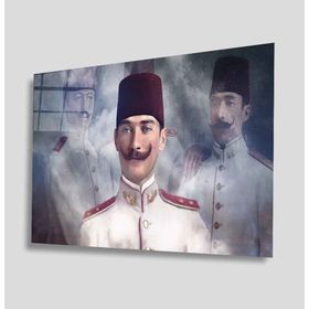İdeal Glass Art İdealizbiz Atatürk 4 mm Dayanıklı Temperli Cam Tablo
