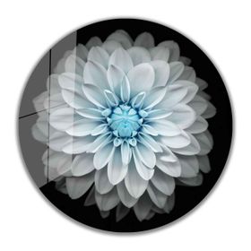 İdeal Glass Art İdealizbiz Çiçek Yuvarlak 4 mm Dayanıklı Temperli Cam Tablo