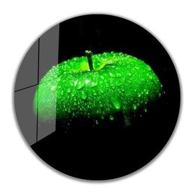 İdeal Glass Art İdealizbiz Elma Yuvarlak 4 mm Dayanıklı Temperli Cam Tablo