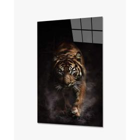 İdeal Glass Art İdealizbiz Kaplan 4 mm Dayanıklı Temperli Cam Tablo