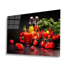 İdeal Glass Art İdealizbiz Meyveler 4 mm Dayanıklı Temperli Cam Tablo