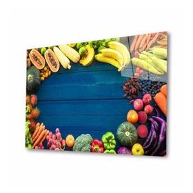 İdeal Glass Art İdealizbiz Meyveler 4 mm Dayanıklı Temperli Cam Tablo