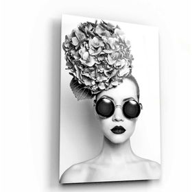 İdeal Glass Art Kadın Cam Tablo