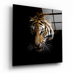 İdeal Glass Art Kaplan Cam Tablo