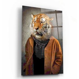 İdeal Glass Art Kaplan Cam Tablo