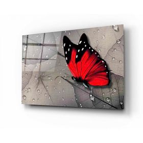 İdeal Glass Art Kelebek Cam Tablo