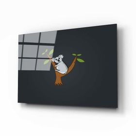 İdeal Glass Art Koala Cam Tablo