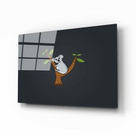 İdeal Glass Art Koala Cam Tablo