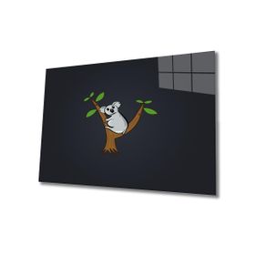 İdeal Glass Art Koala Cam Tablo