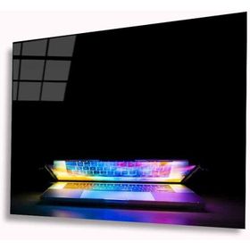 İdeal Glass Art Laptop 4 mm Dayanıklı Temperli Cam Tablo