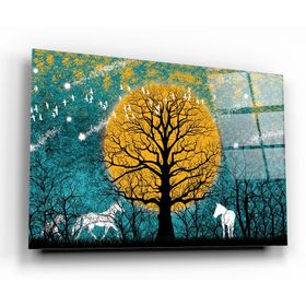 İdeal Glass Art Orman Cam Tablo