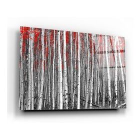 İdeal Glass Art Orman Cam Tablo
