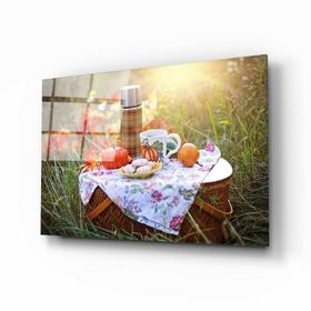 İdeal Glass Art Piknik Cam Tablo