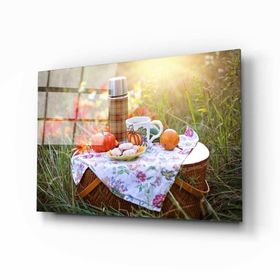 İdeal Glass Art Piknik Cam Tablo