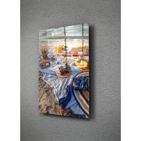 İdeal Glass Art Piknik Cam Tablo
