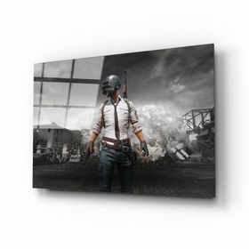 İdeal Glass Art Pubg Erkek Cam Tablo
