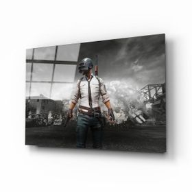 İdeal Glass Art Pubg Erkek Cam Tablo