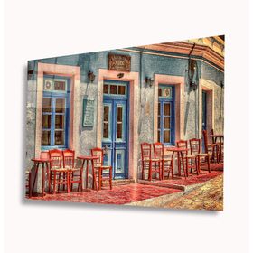 İdeal Glass Art Şehir Manzara 4 mm Dayanıklı Temperli Cam Tablo