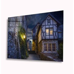 İdeal Glass Art Sokak 4 mm Dayanıklı Temperli Cam Tablo