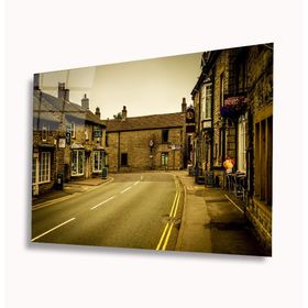 İdeal Glass Art Sokak 4 mm Dayanıklı Temperli Cam Tablo