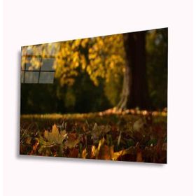 İdeal Glass Art Sonbahar 4 mm Dayanıklı Temperli Cam Tablo