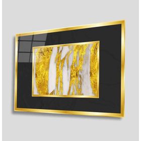 İdeal Glass Art Soyut 4 mm Dayanıklı Temperli Cam Tablo