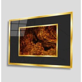 İdeal Glass Art Soyut 4 mm Dayanıklı Temperli Cam Tablo